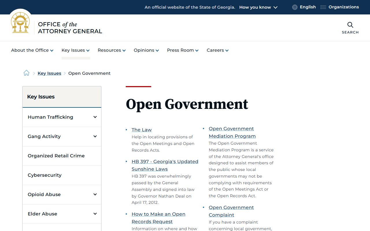 Jefferson County court records open government source