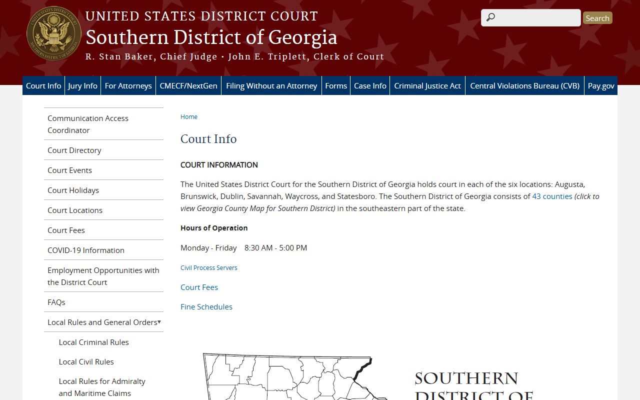 Jefferson County court records federal court information