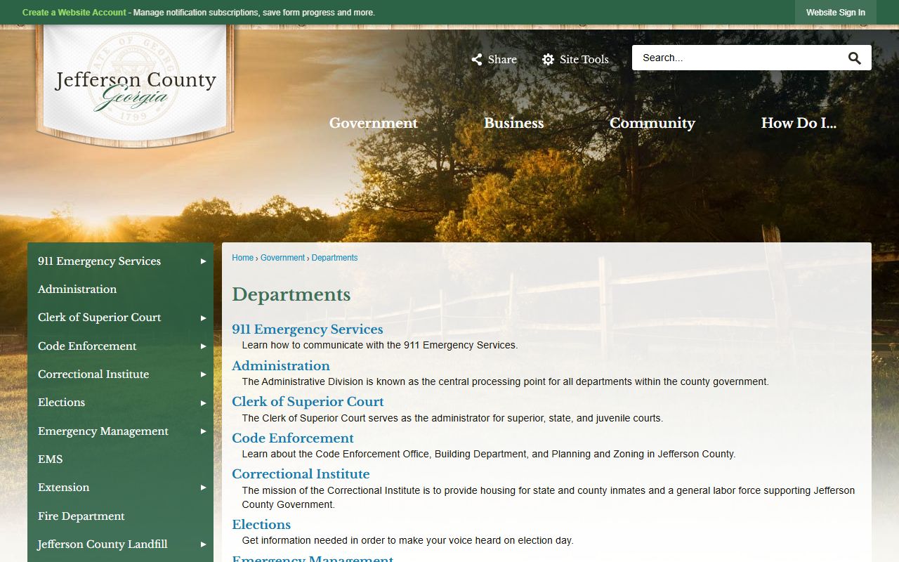 Jefferson County court records department routes