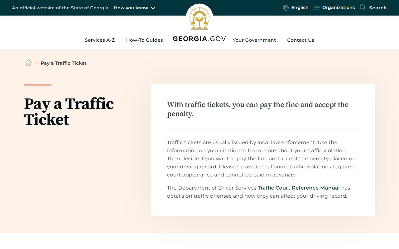 Jefferson County traffic court records Georgia ticket payment guide